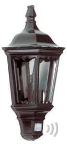 K.S. Verlichting Aplică practică pentru exterior Ancona, negru, Transparent, Metal