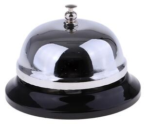 Clopotel sonerie pentru receptie hotel, bar, pensiune, otel inoxidabil, diametru 5.5 cm