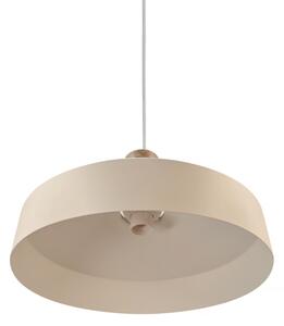 Lustră pe cablu Nordlux ELVAS 1xE27/60W/230V d. 37,5 cm bej