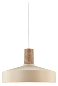 Lustră pe cablu Nordlux ELVAS 1xE27/60W/230V d. 37,5 cm bej