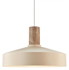 Lustră pe cablu Nordlux ELVAS 1xE27/60W/230V d. 37,5 cm bej