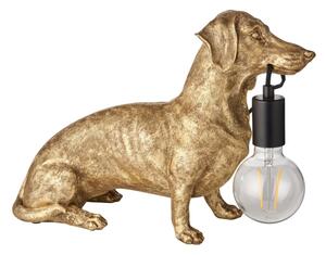 Lampă de masă Endon 101187 DACHSHUND 1xE27/10W/230V auriu