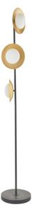 Lampadar Endon 92039 RUFFLE 3xG9/3W/230V negru/auriu