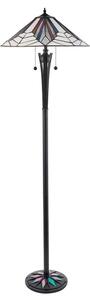 Endon 63934 - Lampadar Tiffany ASTORIA, 2xE27/60W/230V, diametru 48 cm
