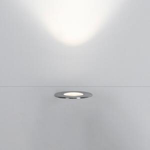 BRUMBERG Boled LED de încastrat, Ø 6,4 cm, 6 W, Metalic, Metal, Modern, Corpuri de iluminat încastrate rotunde