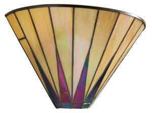 Endon 64046 - Aplică de perete Tiffany DARK STAR, 1xE14/40W/230V