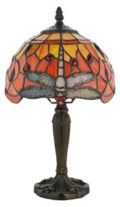 Endon 64091 - Lampă de masă Tiffany DRAGONFLY 1xE14/7W/230V diametru 20 cm