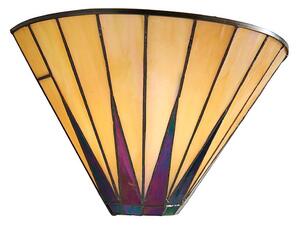 Endon 64046 - Aplică de perete Tiffany DARK STAR, 1xE14/40W/230V