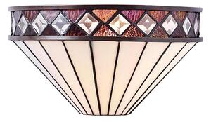 Endon 64149 - Aplică de perete Tiffany FARGO, 1xE14/40W/230V