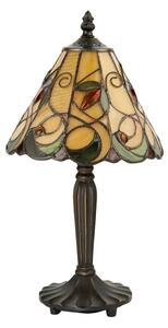 Endon 64196 - Lampă de masă Tiffany JAMELIA, 1xE14/40W/230V, diam. 20 cm