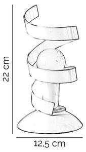 Lampă de masă ONLI ZOE 1xE14/6W/230V 22 cm alb