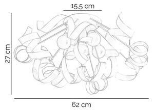 Plafonieră ONLI ZOE 5xE14/6W/230V alb