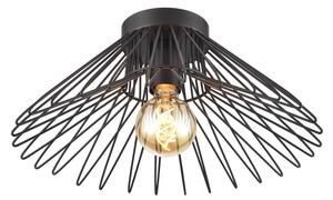Plafonieră ONLI DUCCIO 1xE27/22W/230V d. 60 cm negru