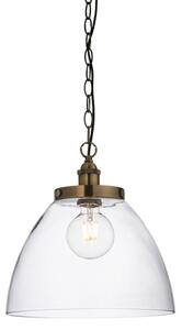 Lustră pe lanț Endon 102926 HANSEN 1xE27/10W/230V alamă