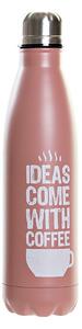 Termos Coffee din metal roz 500 ml