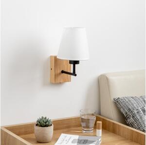 Lampă de perete Brilagi NUBILA WOOD 1xE27/25W/230V stejar/alb
