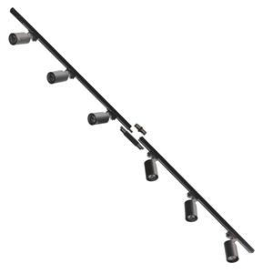 Spot în sistem de șină Zuma Line 3025 TORE 6xGU10/35W/230V negru