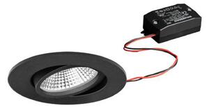 BRUMBERG BB23 încastrat IP65 nedimabil negru, Negru, Baie, Aluminiu, Corpuri de iluminat încastrate rotunde