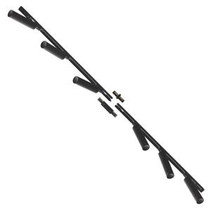 Spot în sistem de șină Zuma Line 3027 LULU 6xGU10/35W/230V negru
