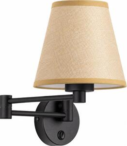 BRILAGI - Lampă de perete NUBILA 1xE27/15W/230V bej/negru