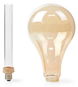 Nedis LBRDE27PS165AR- Bec LED dimabil FILAMENT PS165 E27/3,5W/230V 1800K