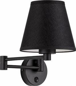 BRILAGI - Aplică de perete NUBILA 1xE27/15W/230V neagră
