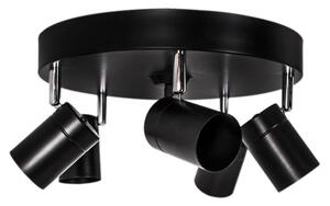 ByRydens 4200730-5002 - Plafonieră CORRECT cu 5 spoturi GU10/7W/230V, albă