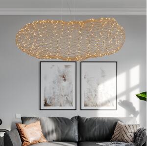 Lustră LED pe cablu ByRydens 4201260-6501 HAYDEN LED/20W/230V auriu