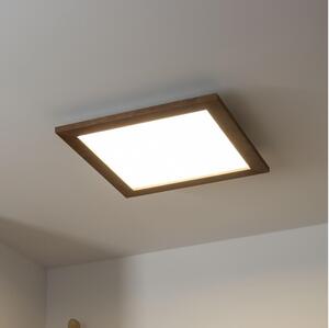 Plafonieră LED Brilagi SLIMFRAME WOOD LED/36W/230V 49,5x49,5 cm maro închis