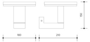Aplică LED de exterior BARI LED/10W/230V 4000K IP54 antracit