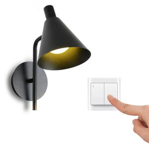 Lampă LED de perete Brilagi LUCERA LED/3W/230V negru