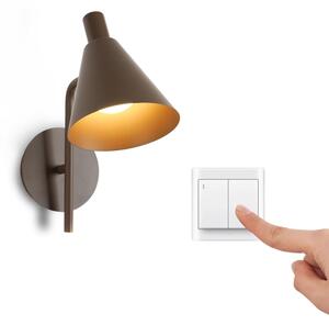 Lampă LED de perete Brilagi LUCERA LED/3W/230V maro