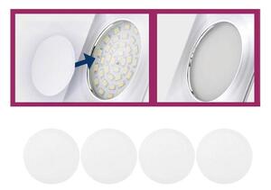 SET 4x difuzor pentru corpuri de iluminat încastrate Briloner 7224-040 d. 69 mm