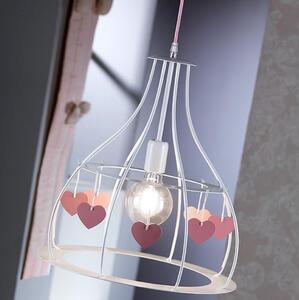 Lustră pentru copii ONLI TITTA 1xE27/22W/230V roz
