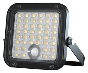 Proiector solar LED reglabil 10W 3,7V 4000/6000K IP65 cu senzor + DO