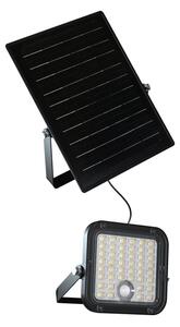 Proiector solar LED reglabil 10W 3,7V 4000/6000K IP65 cu senzor + DO