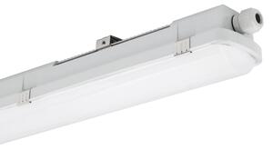 Sylvania Lampă de baie cu senzor LED RESISTO, gri, 120 cm, 34 W, 840, IP66, Gri, Plastic