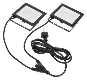 Proiector LED cu suport TIGRA 2xLED/50W/230V 4000K IP54 galben/negru