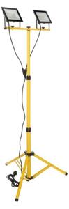 Proiector LED cu suport TIGRA 2xLED/50W/230V 4000K IP54 galben/negru