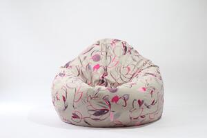 Fotoliu Nirvana Gigant, Material Textil - Flower Buds