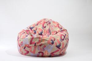 Fotoliu Nirvana Gigant, Material Textil - Crimson