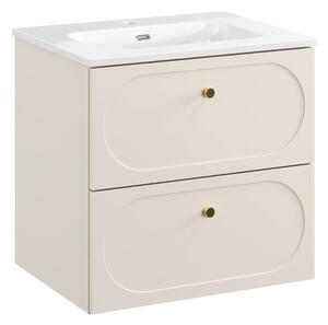 Set dulap Comad Donna Sand DONNA SAND 82-60-46-2S, lavoar Comad Fly FLY WHITE GLOSS UM 60-46 DP ( E-8073-60 )