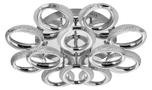 Plafonieră LED 12xLED/14W/230V 3000-5000K d. 60 cm crom lucios