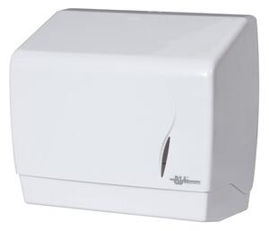BISK Erga, distribuitor de prosoape de perete, alb, ERG-00344