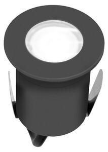 EVN 652120A lampă LED încast. în sol 220-240V rot., Negru, Metal, Modern, Corpuri de iluminat încastrate rotunde