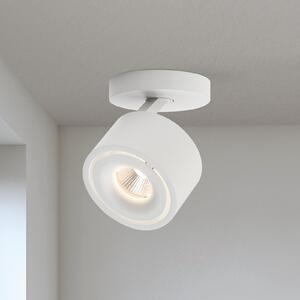 ORION Spot de plafon Specter LED, alb, Ø 8,4 cm, aluminiu, reglabil, Alb, Camera de zi / sufragerie, Aluminiu, Modern