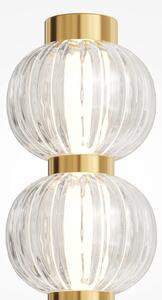 Maytoni Aplică de perete cu LED Amulet, liniară, 76 cm, transparentă /, Transparent, Camera de zi / sufragerie, Sticlă