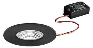 BRUMBERG BB20 IP65 încastrat nedimabil negru, Negru, Baie, Corpuri de iluminat încastrate rotunde
