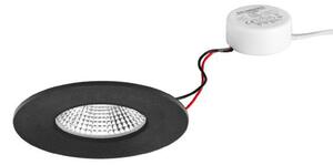 BRUMBERG BB20 IP65 încastr RC driver rotund negru, reglabil, Negru, Baie, Corpuri de iluminat încastrate rotunde