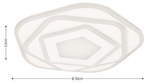 Brilagi - Plafonieră LED MODERN MINI/53W/230V 3000-6000K + telecomandă